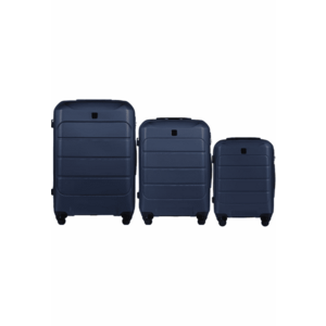 Set 3 trolere cabina Gannet ABS+ albastru imagine