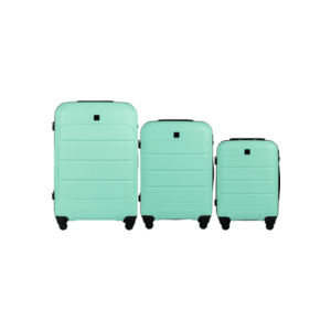 Set 3 trolere cabina Gannet ABS+ Verde deschis imagine