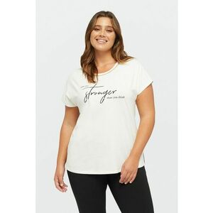 Tricou cu imprimeu si aplicati cu strasuri imagine