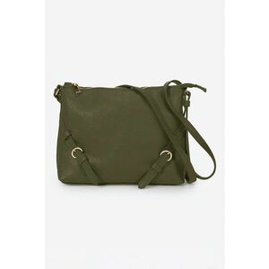 Geanta crossbody de piele cu aspect texturat imagine