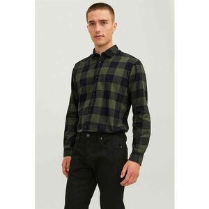 Camasa slim fit cu model in carouri Gingham imagine