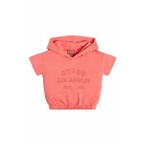 GUESS - Tricou cu gluga si logo imagine