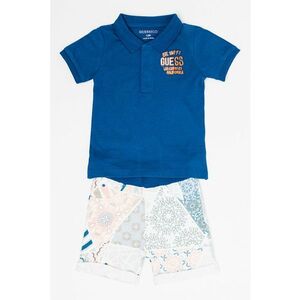 GUESS - Set de tricou polo si pantaloni scurti din bumbac imagine