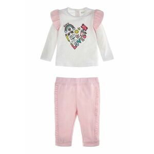 GUESS - Set de bluza cu imprimeu si pantaloni - 2 piese imagine