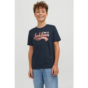 Tricou de bumbac organic cu imprimeu logo Elogo imagine