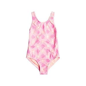 Costum de baie intreg - cu imprimeu Flower Plaid imagine