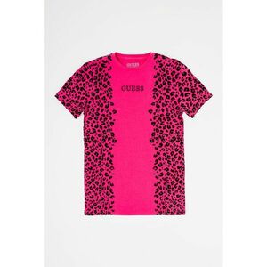 GUESS - Tricou din amestec de bumbac - cu imprimeu imagine