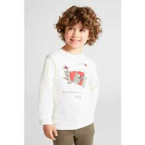 Bluza de bumbac cu text imagine