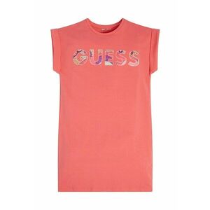 GUESS - Rochie din amestec de bumbac cu logo imagine