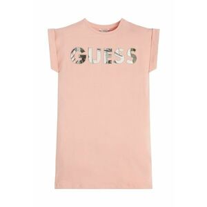 GUESS - Rochie din amestec de bumbac cu logo imagine