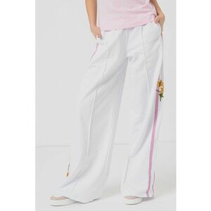 Pantaloni de trening cu hibiscus brodat - pentru antrenament imagine