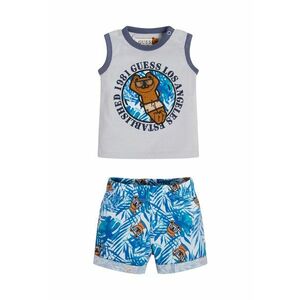 Guess - Set de top cu model tropical si pantaloni scurti imagine