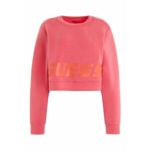 Bluza crop cu imprimeu logo pentru fitness imagine