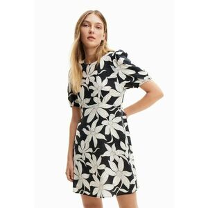 Rochie mini cu model floral imagine