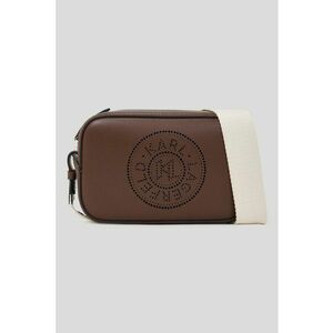 Geanta crossbody de piele cu logo K/Circle imagine