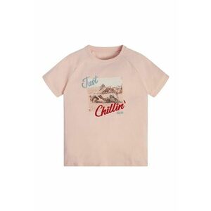 GUESS - Tricou cu decolteu la baza gatului si maneci raglan imagine