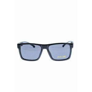 Ochelari de soare negri cu lentile patrate si protectie UV 400 imagine