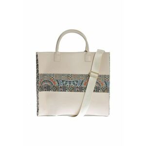 Geanta shopper crem imagine