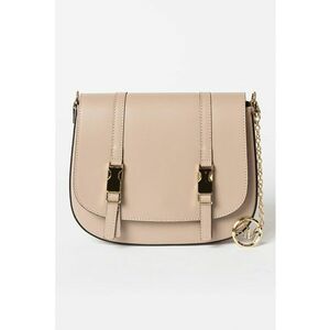 Geanta crossbody de piele cu clapa imagine