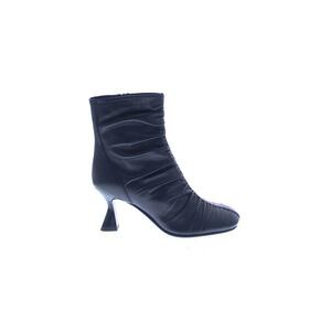 Botine de piele cu aspect texturat imagine