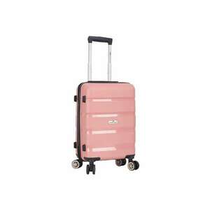 Troler Cabina Polipropilena - Madisson - SW43603 - 4 Roti Duble - Cifru TSA - 54 cm - Rose imagine