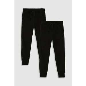 Pantaloni uni de trening cu snur imagine