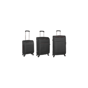 Set Trolere - ZC 6040 - 4 Roti - 3 Piese - Negru imagine