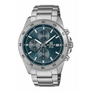 Ceas Classic Chronograph - Quartz - Albastru - Bratara Otel - 10 ATM imagine