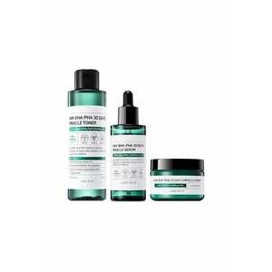 Set anti-acnee AHA - BHA si PHA 30 Days Miracle - toner 150 ml - serum 50 ml - crema 60 ml imagine