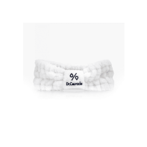 Bentita cosmetica pentru machiaj - marime standard - alba - Face Wash Headband - imagine