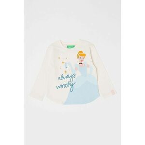 Bluza de bumbac cu imprimeu Disney Princess imagine