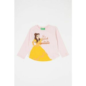 Bluza de bumbac cu imprimeu Disney Princess imagine