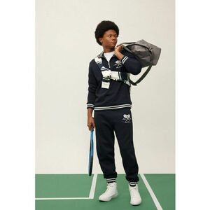 Pantaloni jogger supradimensionati cu snur de ajustare pentru tenis imagine