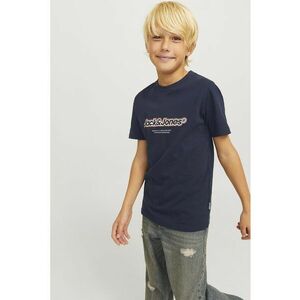 Tricou de bumbac cu model logo imagine