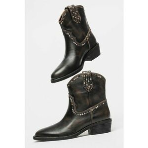 Botine cowboy de piele Gipsy imagine