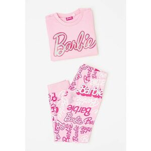 Pijama de bumbac cu model Barbie imagine