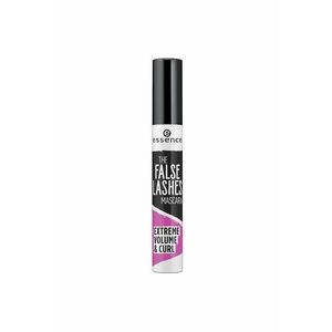 Mascara pentru volum si curbare The False Lashes Extreme Volume & Curl 01 Black - 10 ml imagine