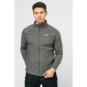 Bluza sport din fleece cu fermoar si maneci raglanTug imagine