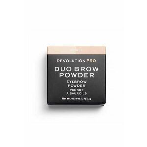 Pudra pentru sprancene Revolution PRO Duo - Blonde - 2 -2 g imagine