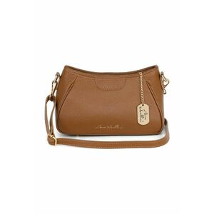 Geanta crossbody de piele cu bareta detasabila imagine