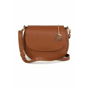 Geanta crossbody de piele cu clapa imagine