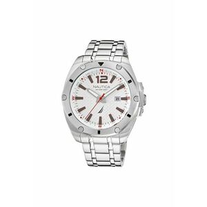 Ceas barbatesc NAPTCS221 - mecanism quartz - 44mm - gri - 10ATM inox imagine