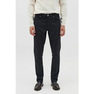 Pantaloni slimp-fit cu model in carouri imagine