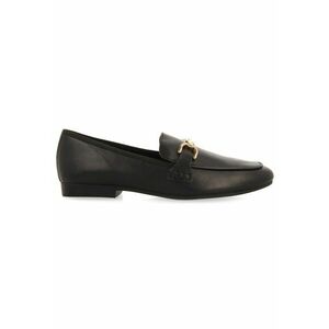 Pantofi loafer de piele cu aplicatie metalica imagine