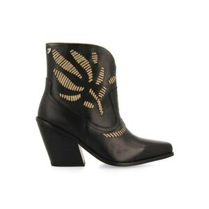 Botine western de piele Rajec imagine