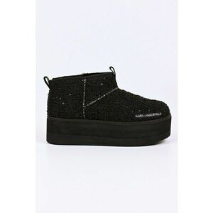 Ghete slip-on cu talpa flatform imagine