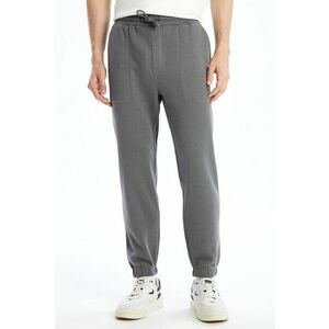 Pantaloni de trening cu detaliu text imagine