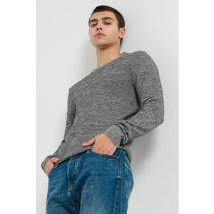 Pulover slim fit striat Otto imagine