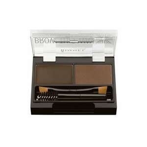 Kit pentru sprancene London Brow This Way 003 Dark Brown - 2.4 g imagine