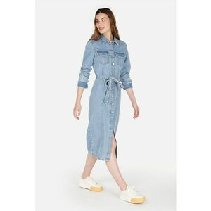 Rochie midi din denim imagine